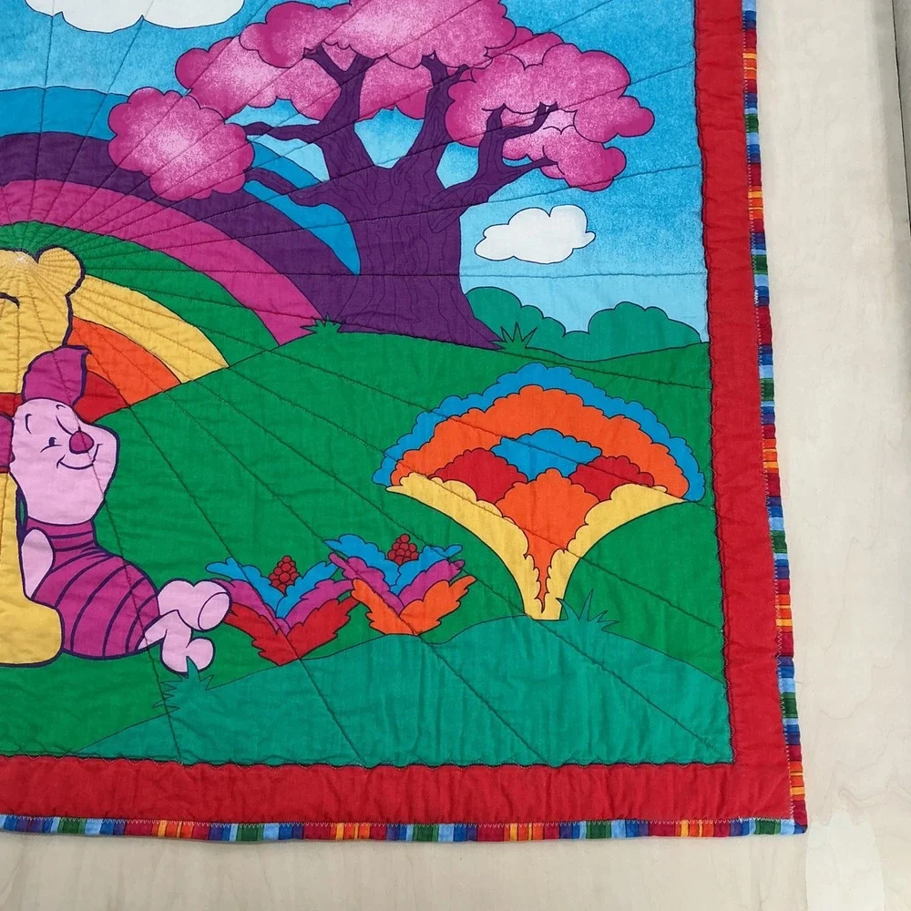 Kalamazoo Log Cabin Quilters Winnie the Pooh Quilt 29x41